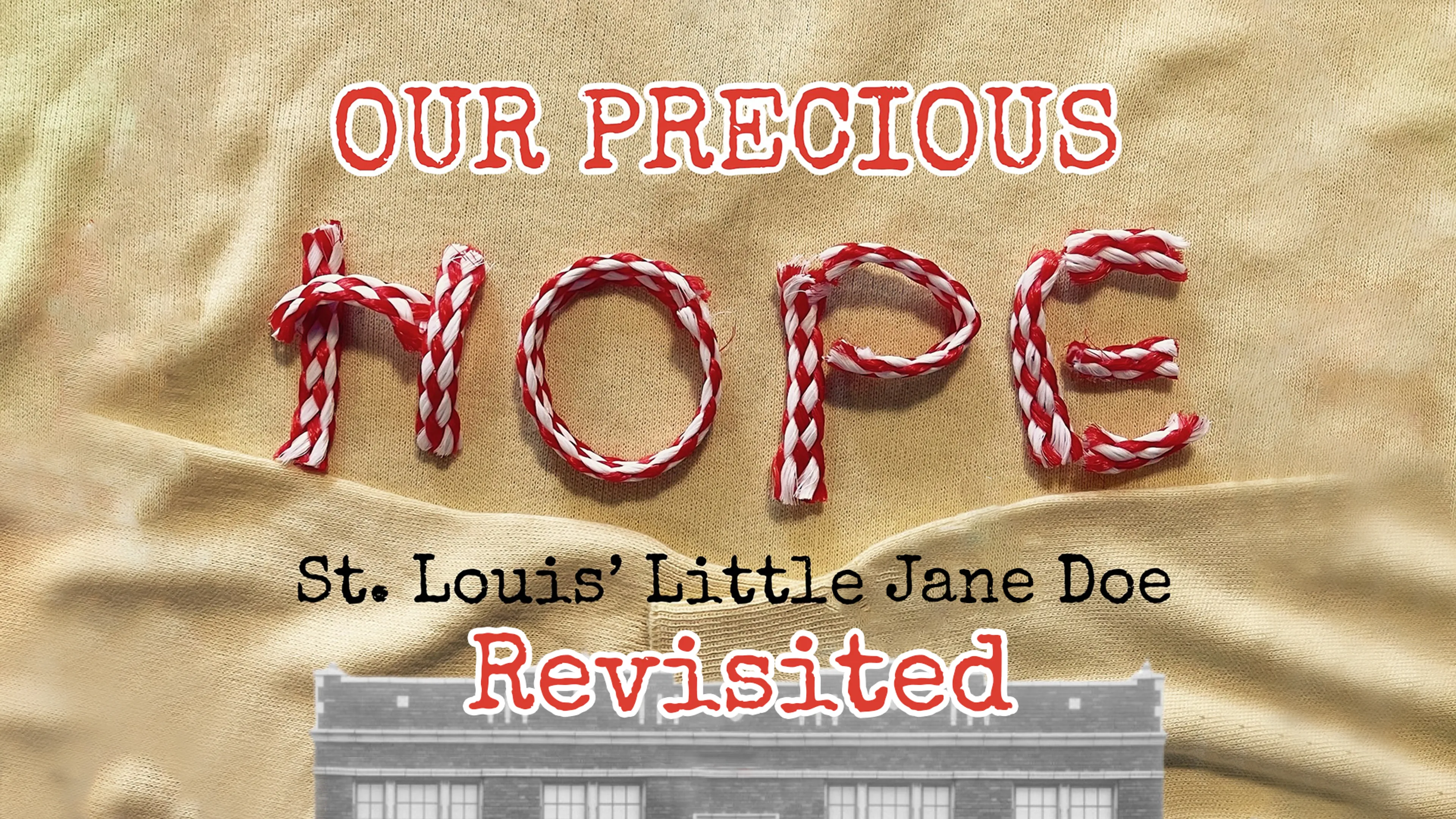 Our Precious Hope: St. Louis' Little Jane Doe Revisited poster